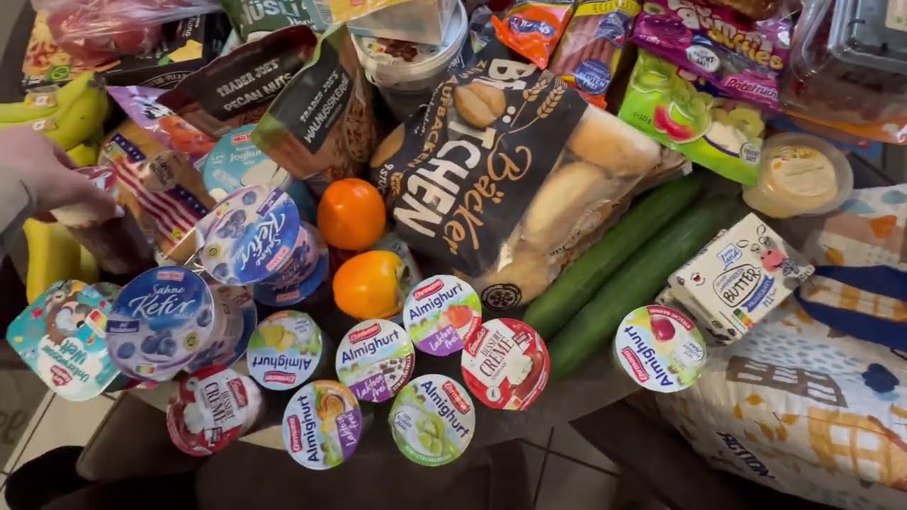 🇩🇪БОЛЬШАЯ ЗАКУПКА ПРОДУКТОВ В ГЕРМАНИИ/ГРЕЧКА ПО КУПЕЧЕСКИ/ПОДСТРИГЛАСЬ И ПО КРАСИЛАСЬ 