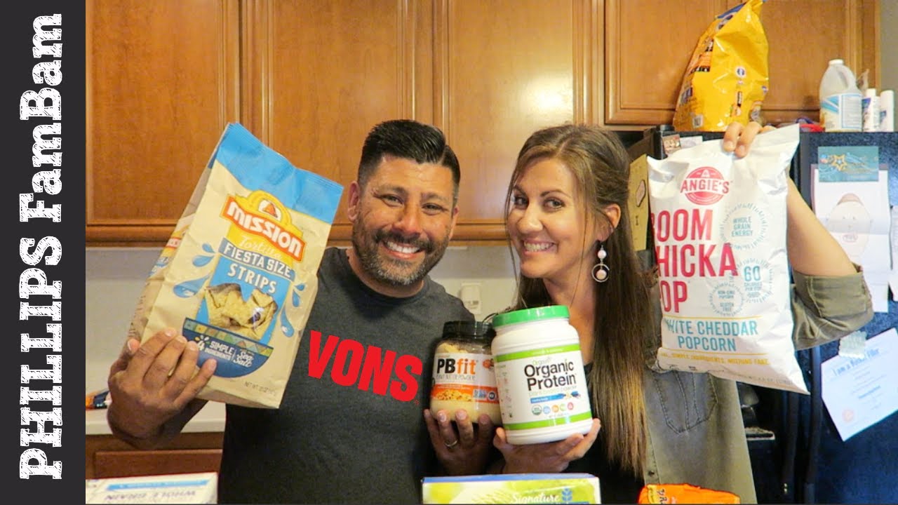 MASSIVE VONS GROCERY HAUL | SAFEWAY & RANDALL'S FAMILY JUST FOR U APP | PHILLIPS FamBam Grocery Haul