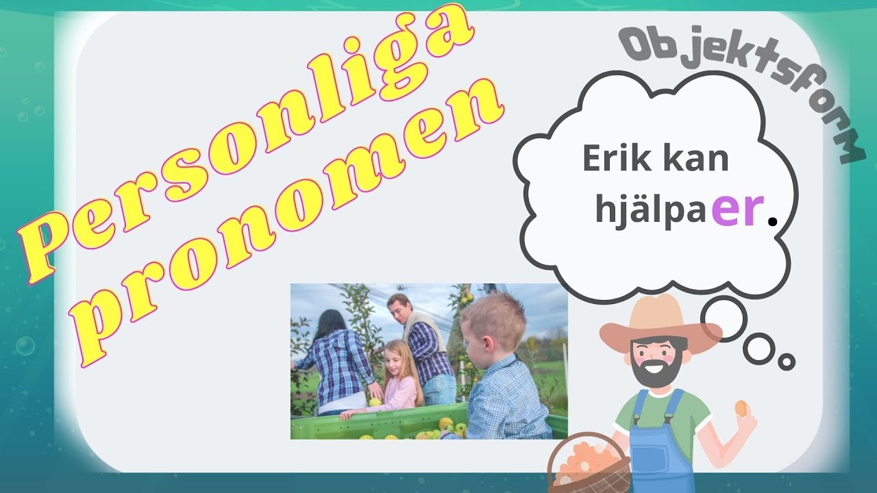 Personliga pronomen