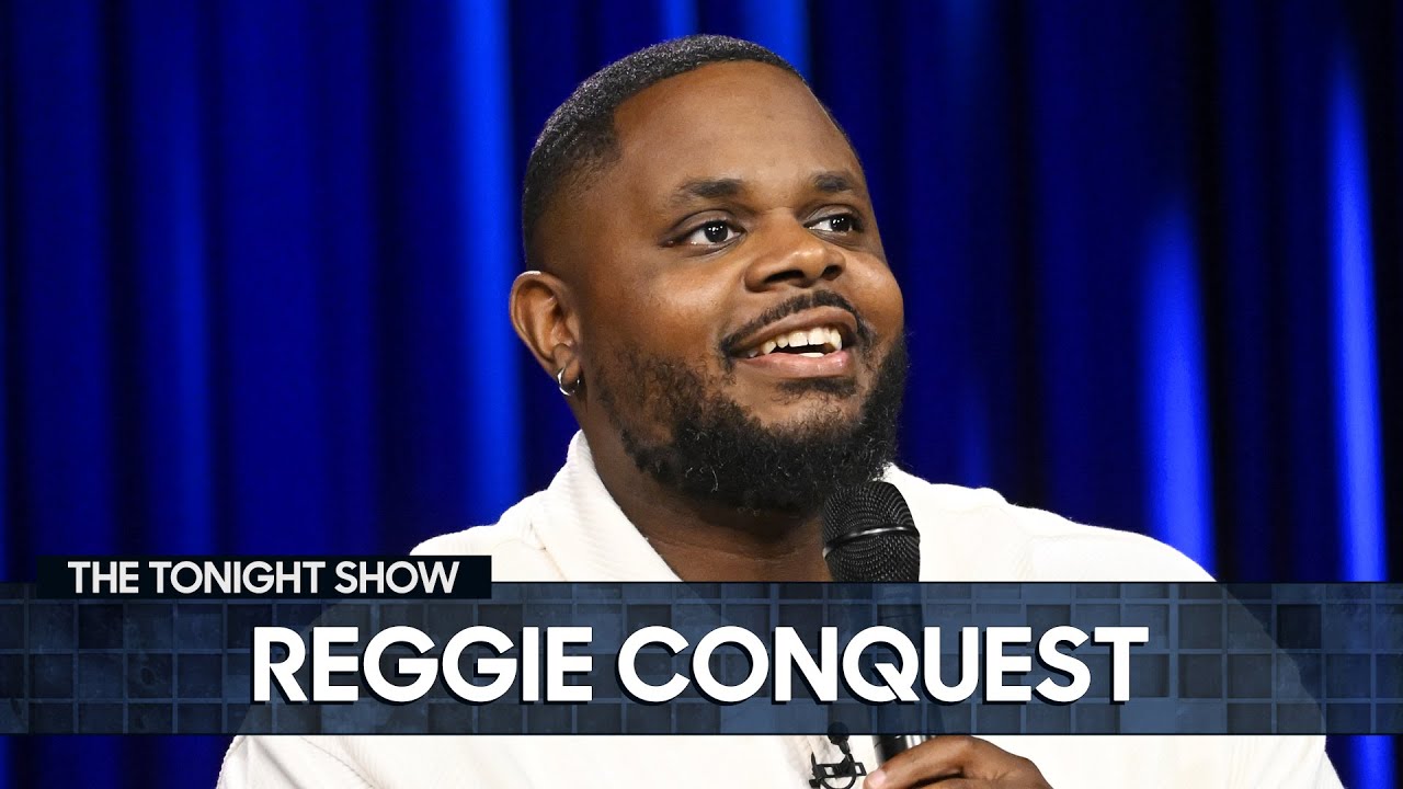 Reggie Conquest Stand-Up: Starting a Book Club, Men in Therapy | The Tonight Show