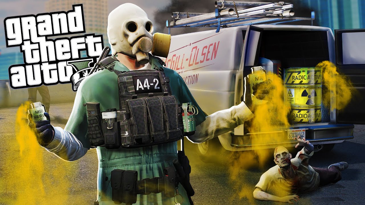 Unleashing A ZOMBIE VIRUS Into A CITY in GTA 5 RP!