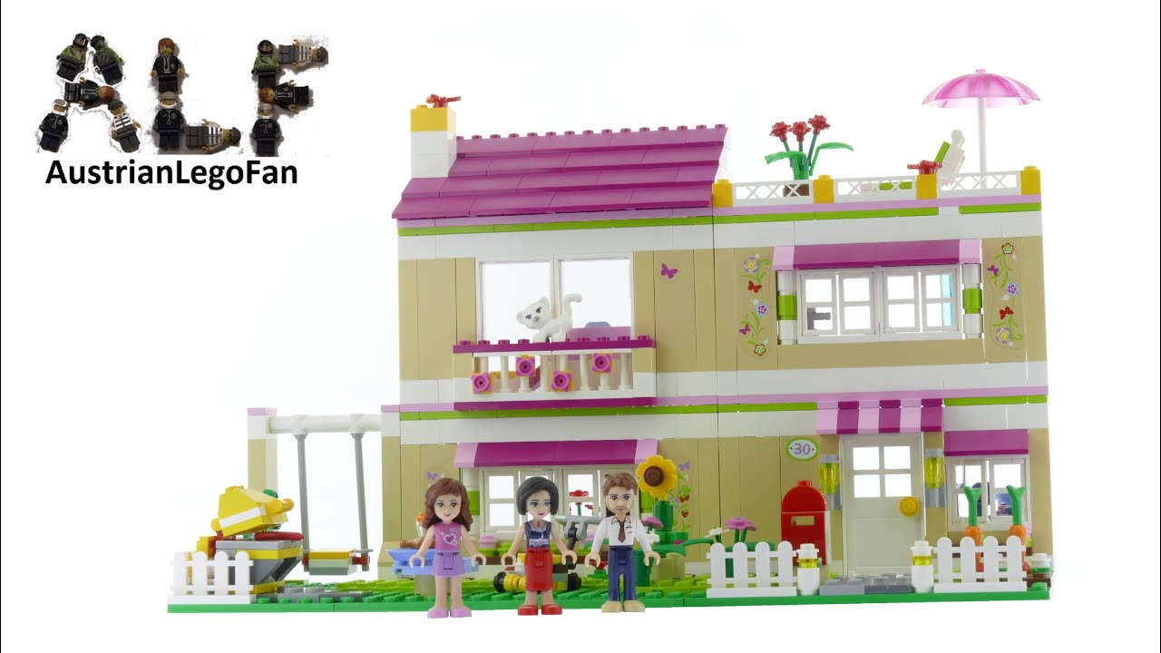 Lego Friends 3315 Olivia´s House Speed Build