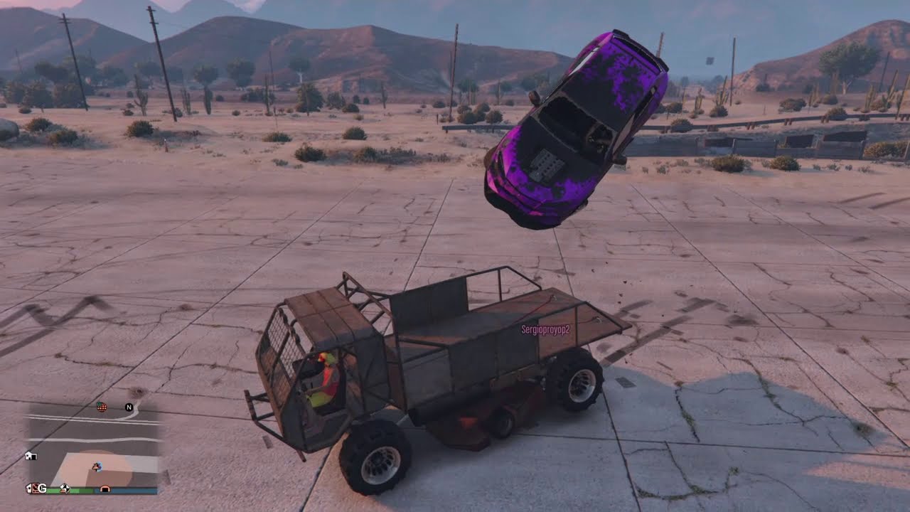 DIVERTIDO CAMI&Oacute;N en GTA 5 Aqu&iacute; no hay quien viva GTA 82