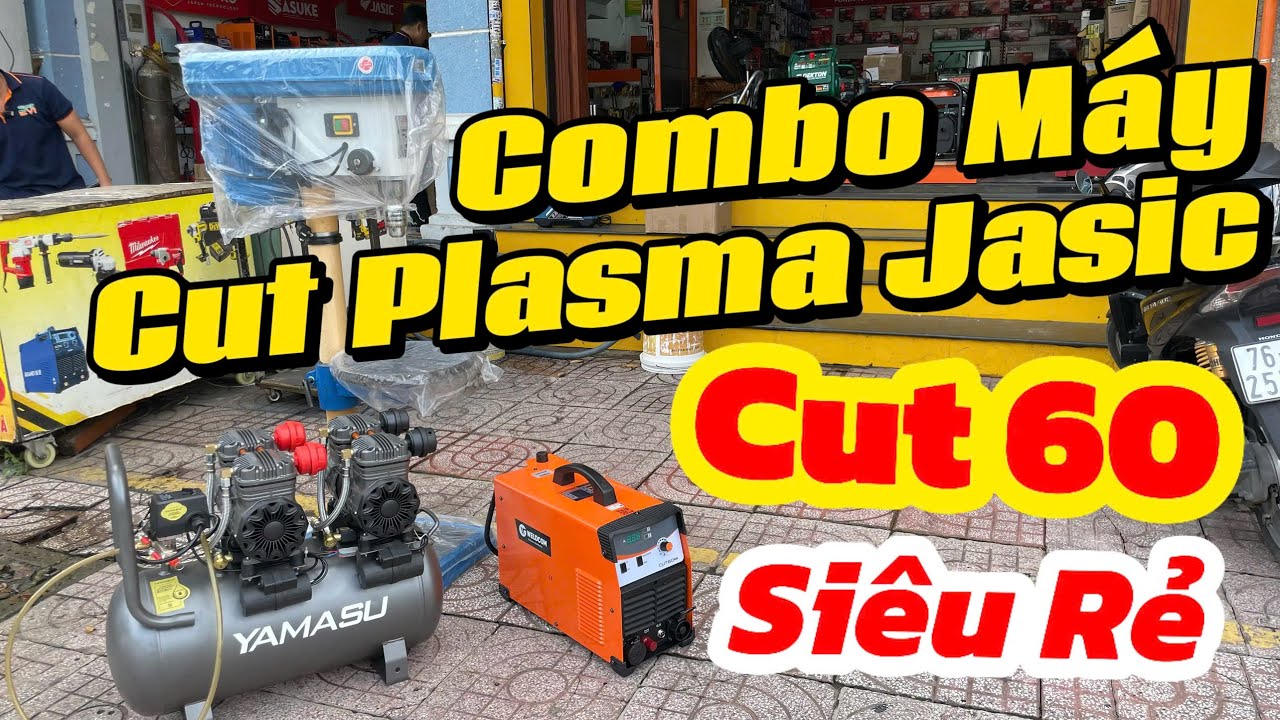 Chiếc máy hàn cắt plasma jasic cut 60 thợ nào cũng mê | Jasic Cut 60 L211 Chính hãng 100% Giá Rẻ