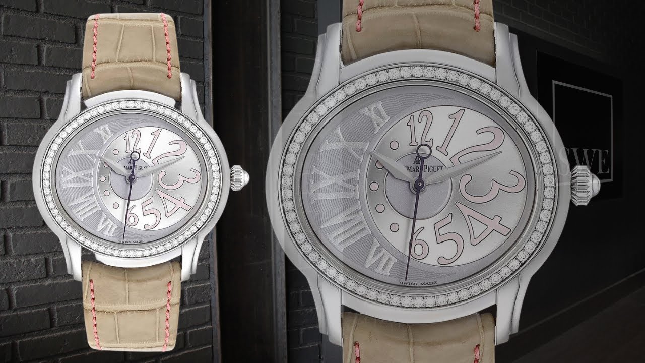 Audemars Piguet Millenary Steel Diamond Ladies Watch 77301ST | SwissWatchExpo
