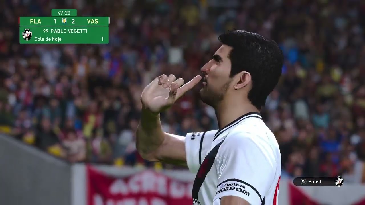 Vasco x Flamengo Pes 2021