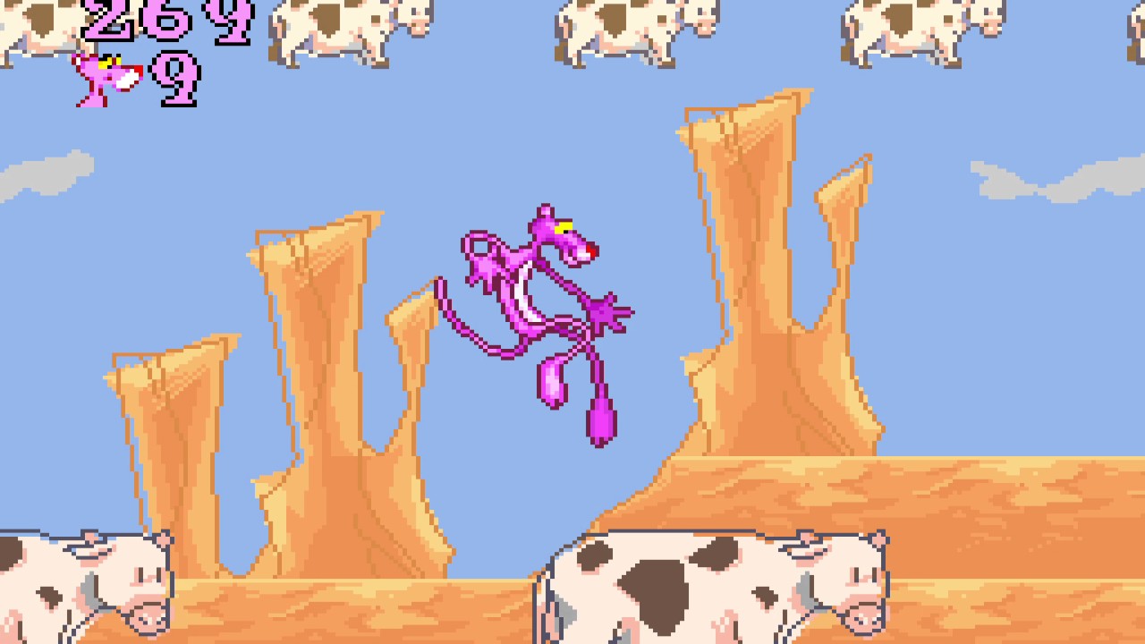 [TAS] [Obsoleted] SNES Pink Panther in Pink Goes to Hollywood by wesen in 09:48.05