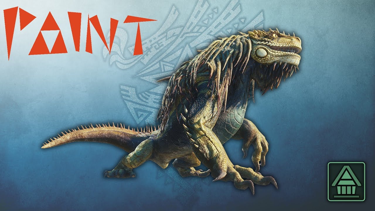 Painting Great Jagras - Monster Hunter World Board Game
