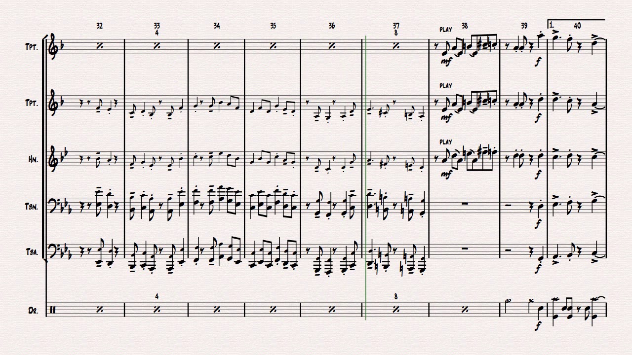Spain - Chick Corea - Brass Quintet w. Drums