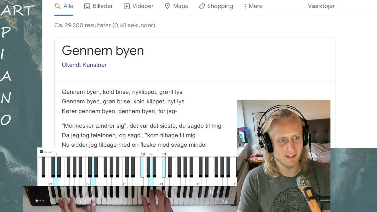 Ukendt Kunstner - Gennem Byen (tutorial)