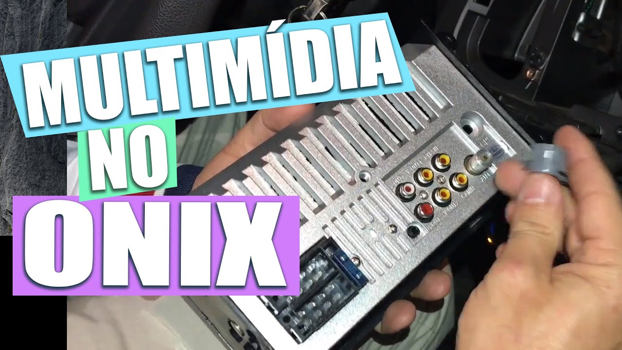 INSTALAÇÃO MULTIMIDIA NO ONYX - Central Multimídia Onix BARATA Simples e Rápido do Mercado Livre