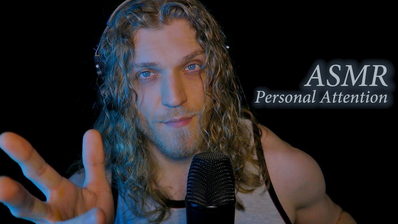 ASMR Personal Attention & Soft Spoken, Gentle Deep Male Voice... 🌬️🌧🥱