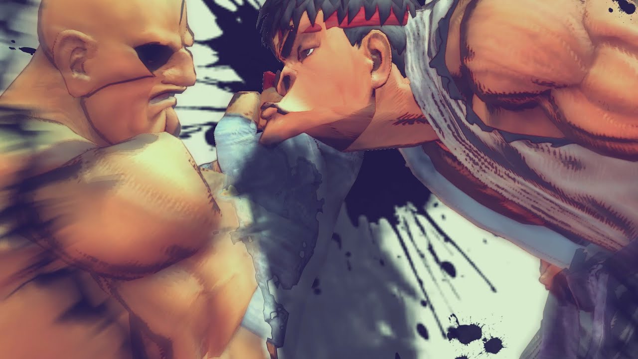 Ultra Street Fighter IV - Ryu/Sagat - E. Honda/Dhalsim 