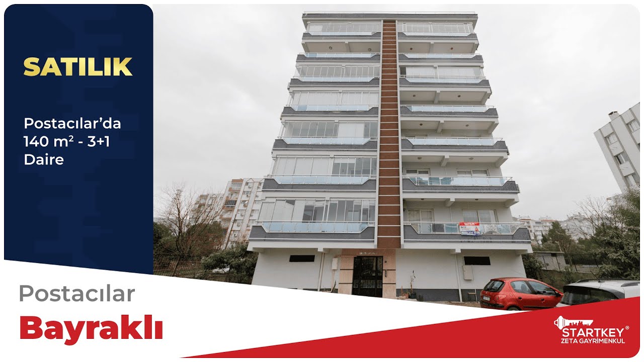 Bayraklı Postacılarda 3+1 Satılık Daire
