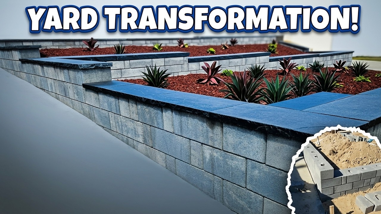 Transform Your Yard with a Stonegate Contemporary Retaining Wall