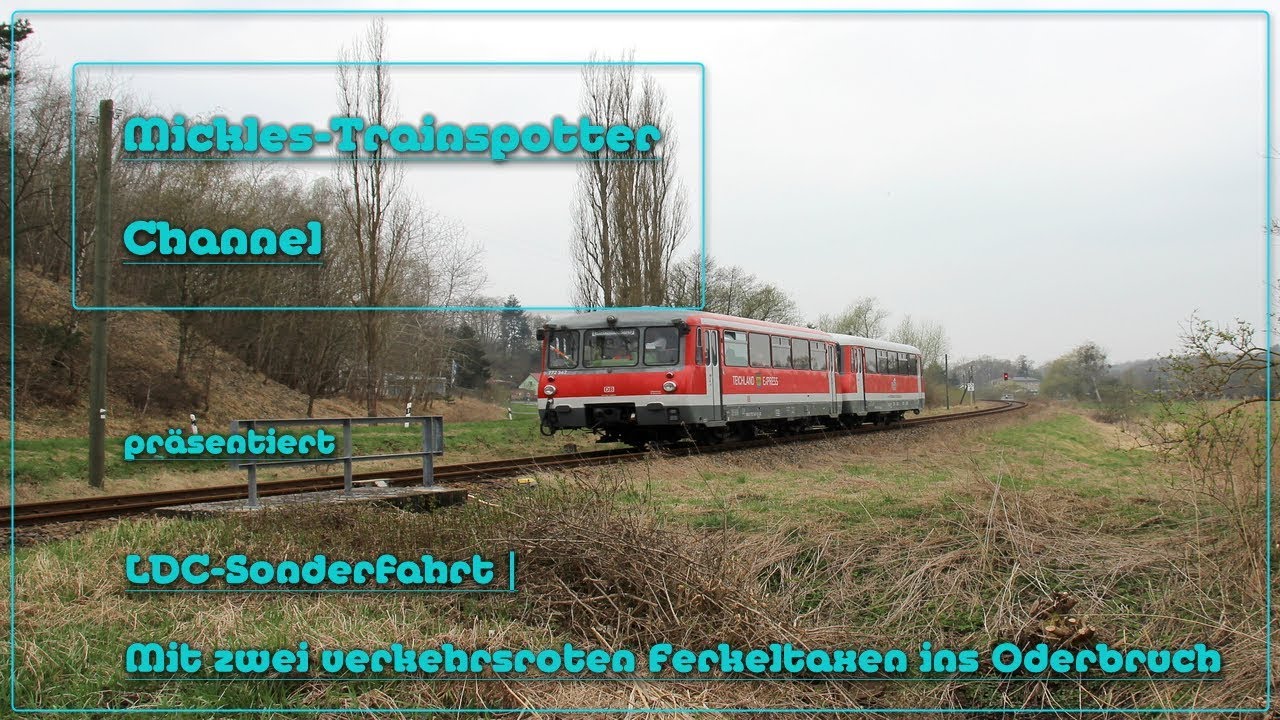 ☆☆☆ LDC-Sonderfahrt | Mit zwei verkehrsroten Ferkeltaxen ins Oderbruch ☆☆☆