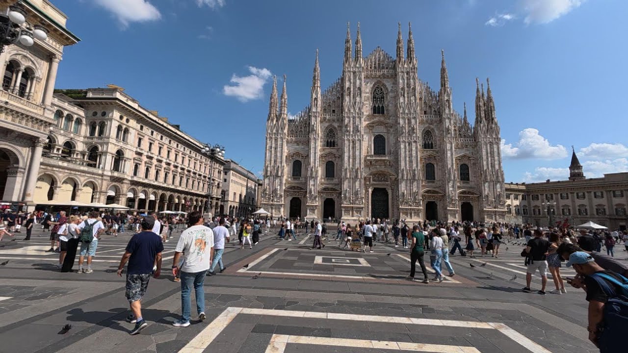 Lugano, Milan, Sforza Castle, Milan Cathedral - Duomo, Galleria Vittorio Emanuele II