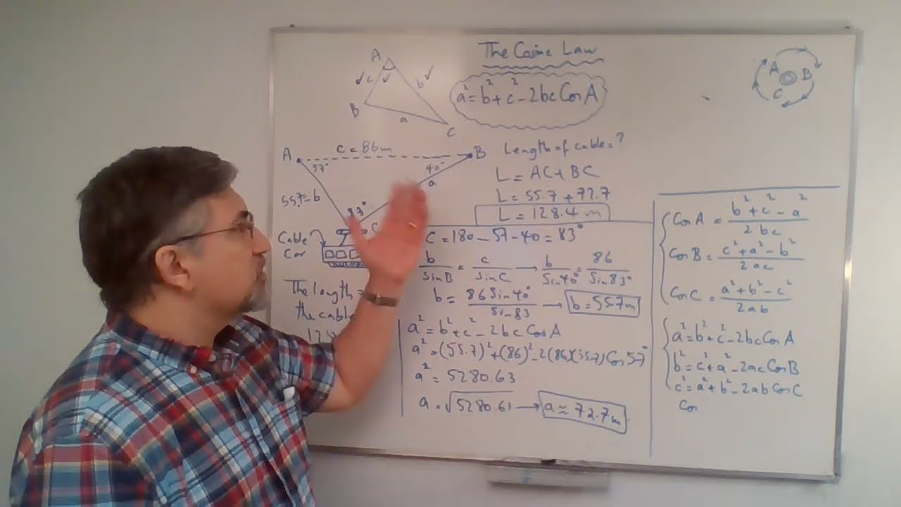Chapter 8 - Advanced Trigonometry: Cosine Law (Part 2)| MPM2D1 - Principles of Mathematics 10