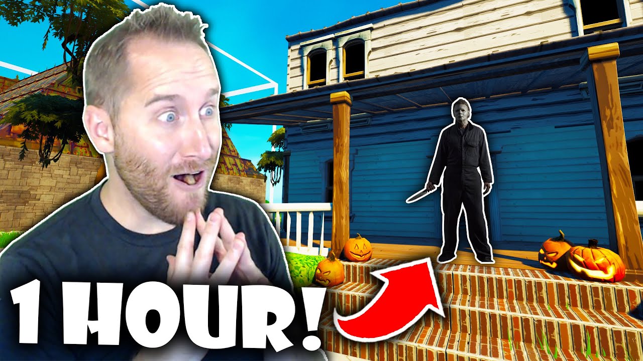 I Gave 5 Builders 1 Hour to Make Halloween!