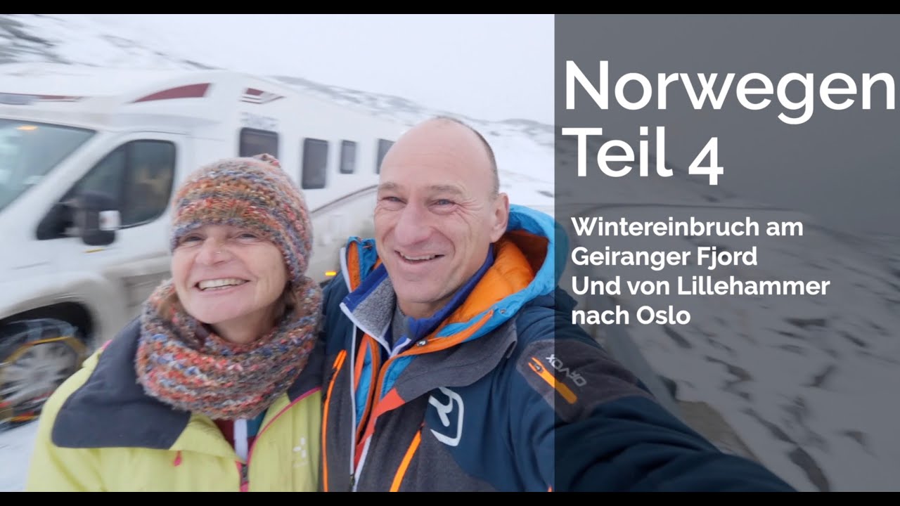 Mit dem Wohnmobil durch Norwegen im Winter Teil 4