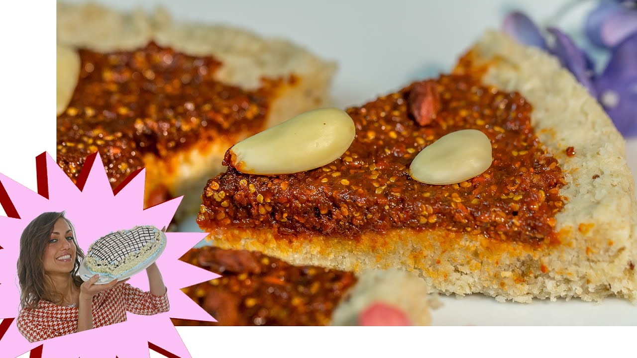 Crostata Crudista con Marmellata di Goji