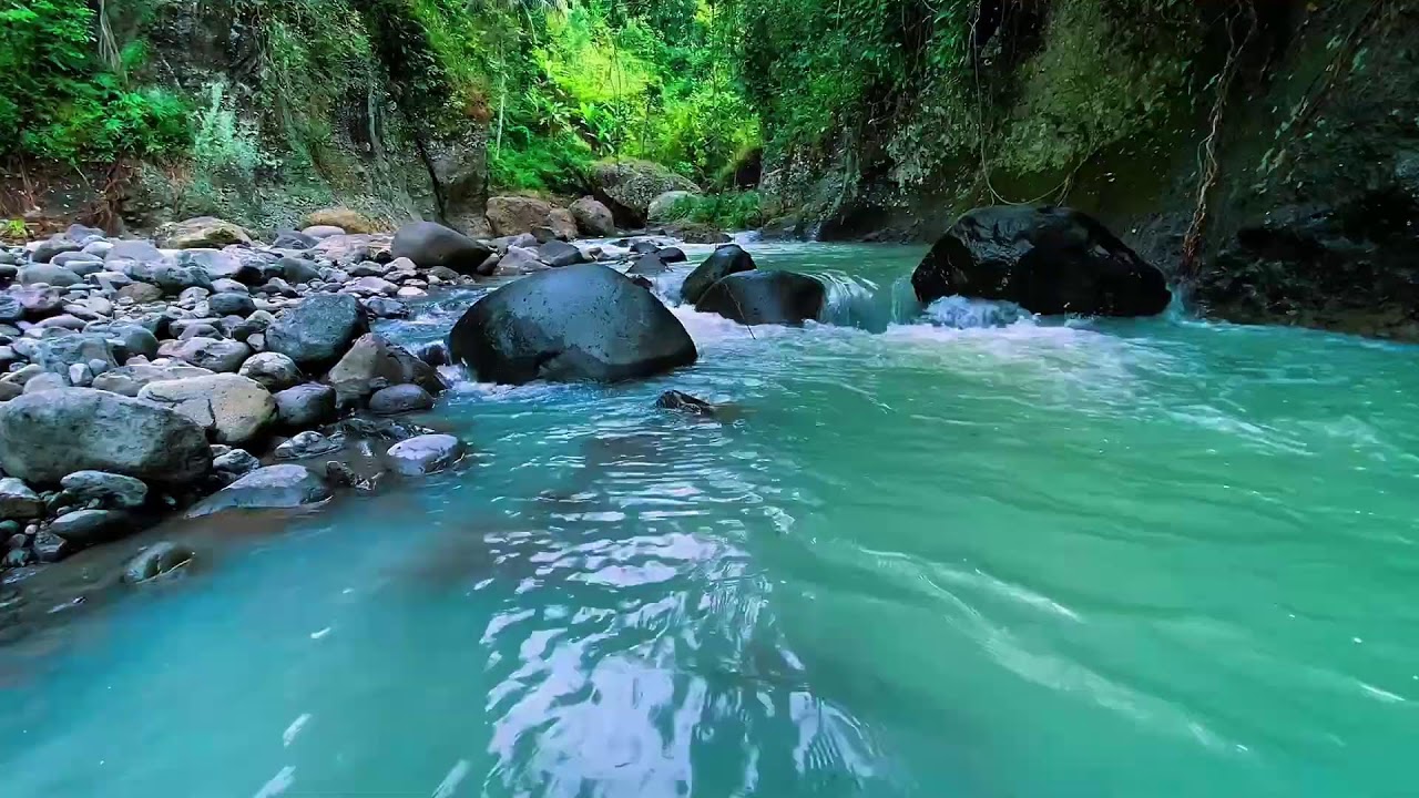 River sounds to relieve stress naturally