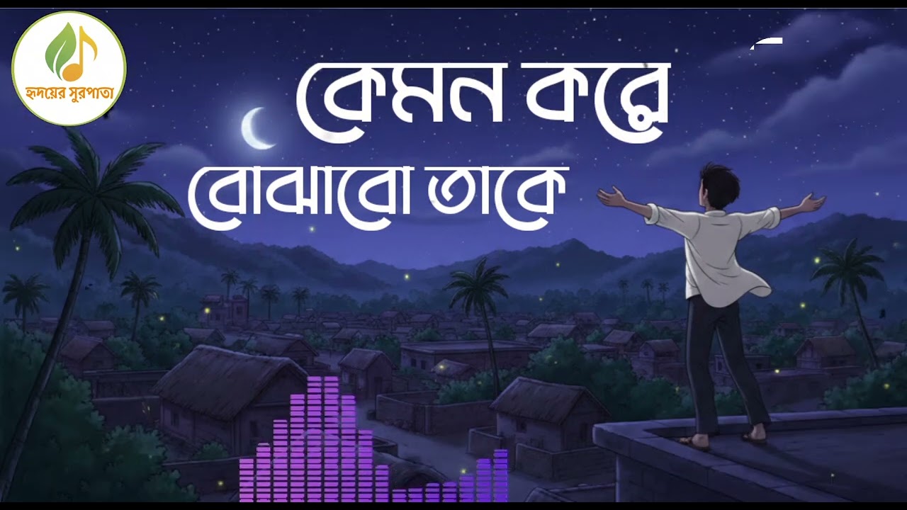 কেমন করে বোঝাবো তাকে - Kemon Kore Bujhabo Takee | নতুন বাংলা গান - New Bangla Song | হৃদয়ের সুরপাতা