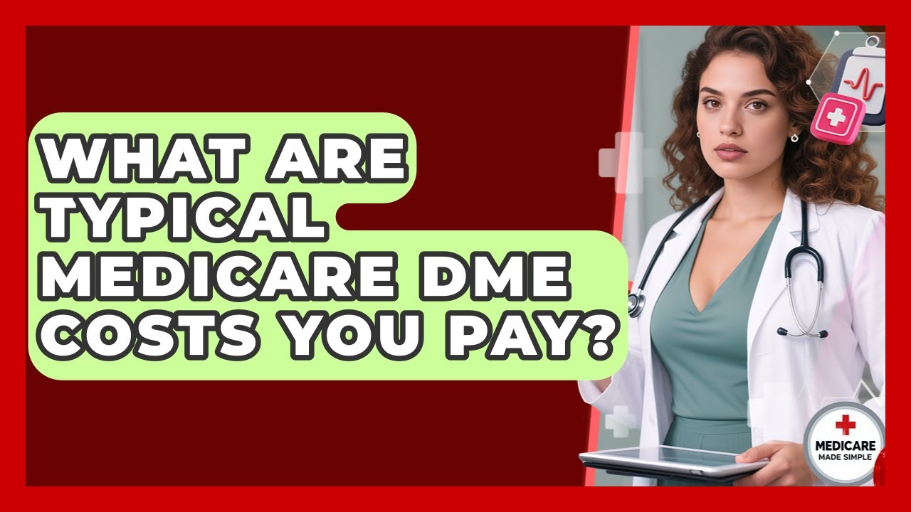 What Are Typical Medicare DME Costs You Pay? - Medicare Made Simple Guide