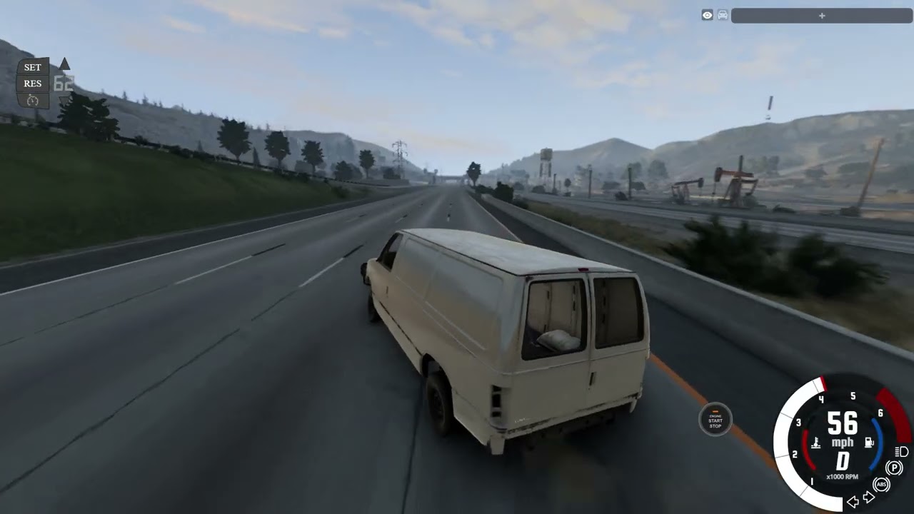 doing arab drifting with a van