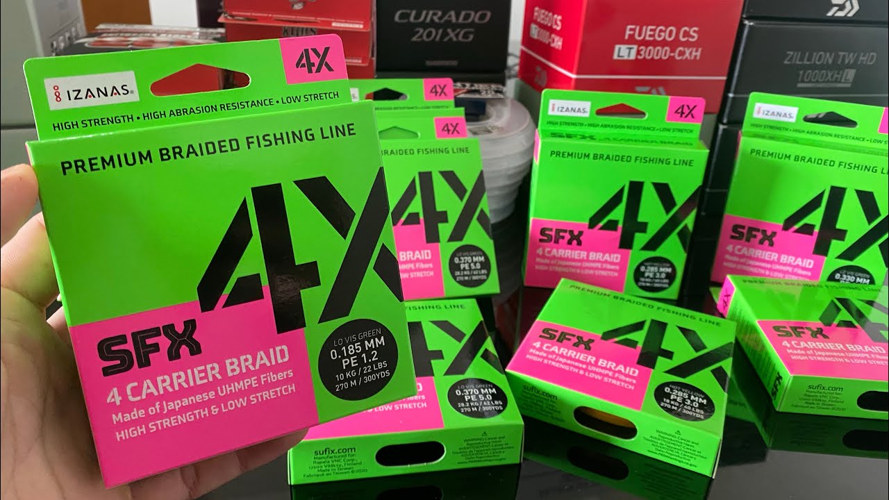 Linha Sufix SFX X4, simplesmente EXCELENTE e uma das melhores opções Custo X Benefício 🤟🏻👽🎣🚀
