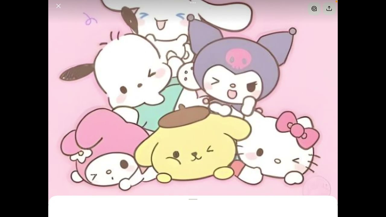 My melody & friends edit ft. CapCut.