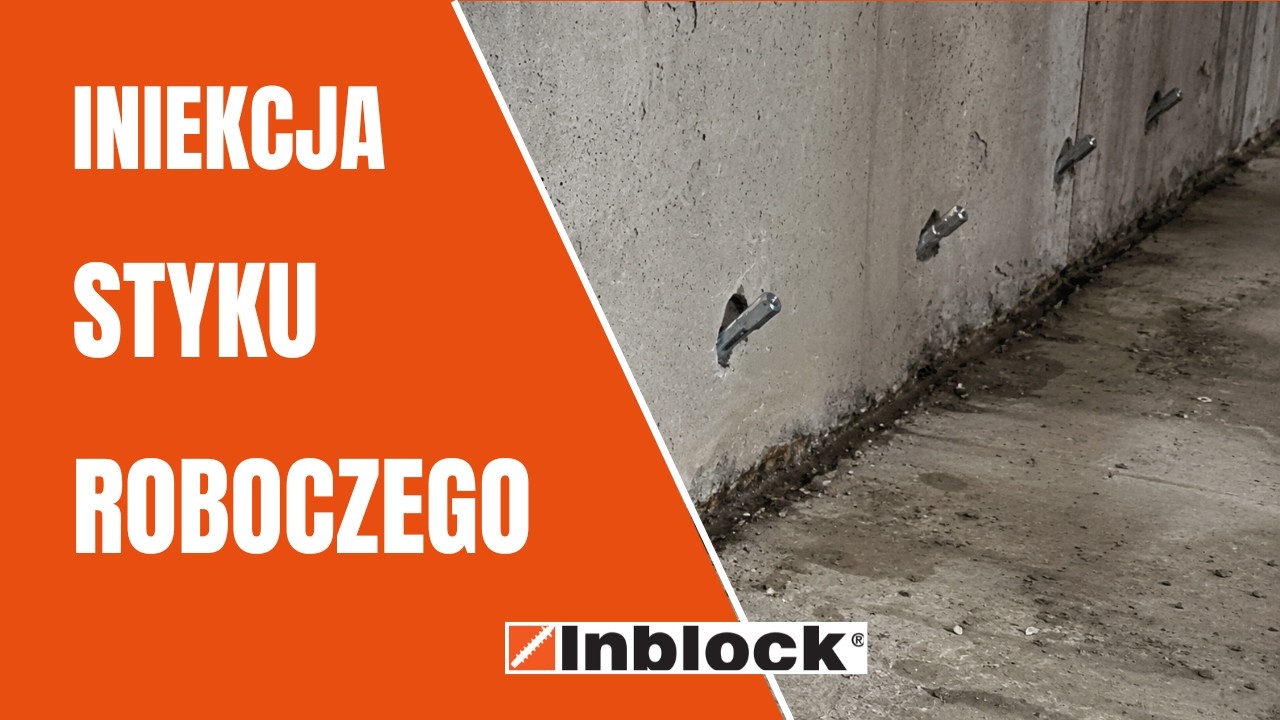 Instrukcja Iniekcji styku roboczego ściany i płyty fundamentowej