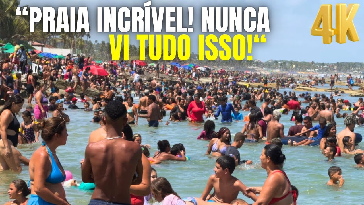 O dia mais louco  praia de GAIBU Cabo de Santo Agostinho PE ￼