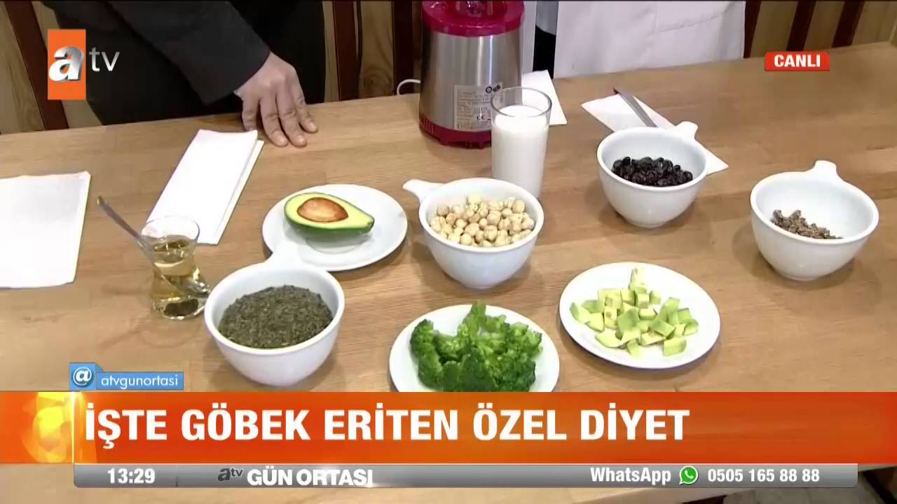 Göbek eriten diyet - atv Gün Ortası