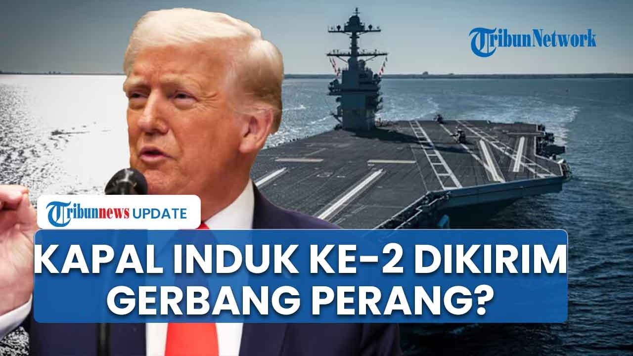 Situasi Kian Kritis! AS Kirim Kapal Nuklir ke 2 di Timur Tengah, Gerbang Perang dengan Iran Terbuka
