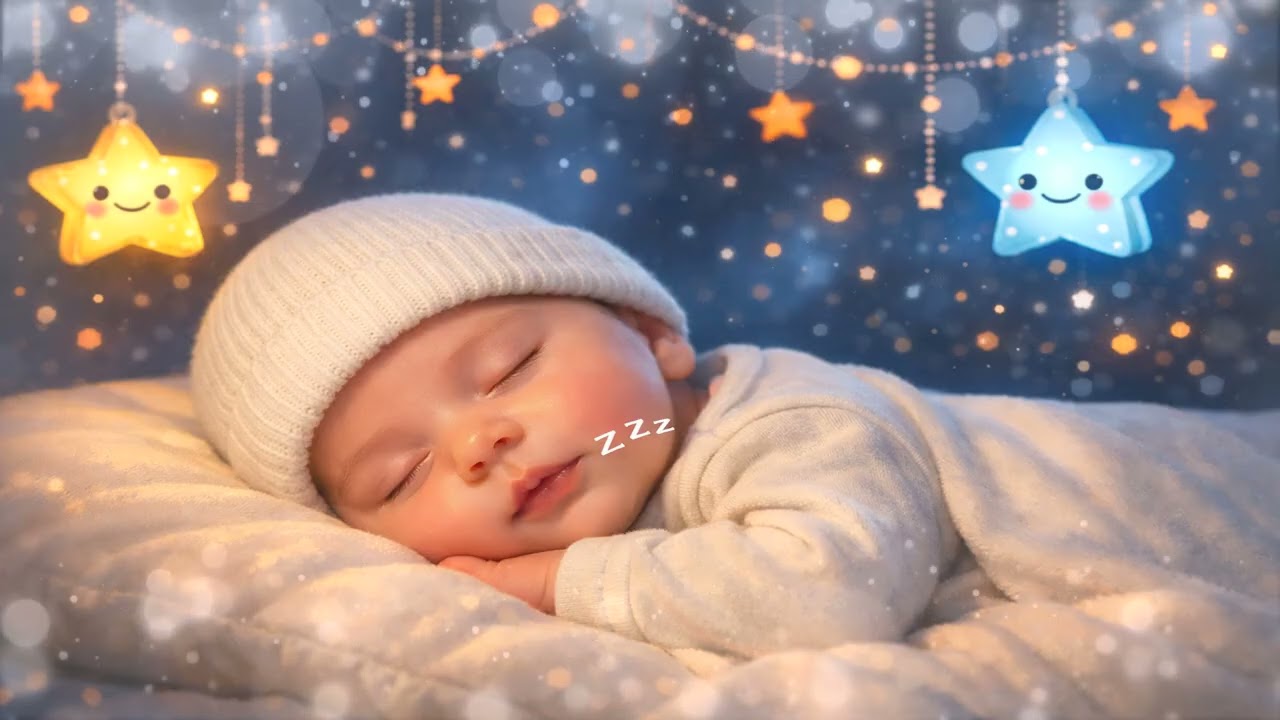 Sleep Instantly 💤 Relaxing Mozart Brahms Lullaby 🌙 Baby Sleep Music for Insomnia & Calm #2