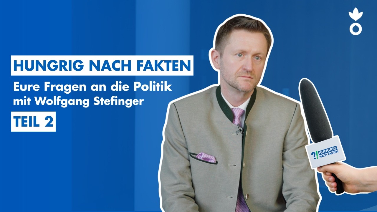 Hungerbekämpfung durch Wirtschaftspolitik? | #HungrigNachFakten mit Wolfgang Stefinger | Teil 2