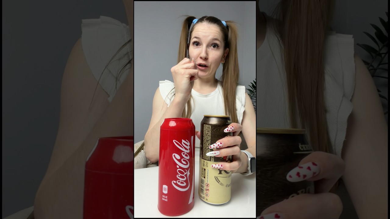 What? Can you COVER up beer with cola?#lifehacks #cocacola #shortvideo
