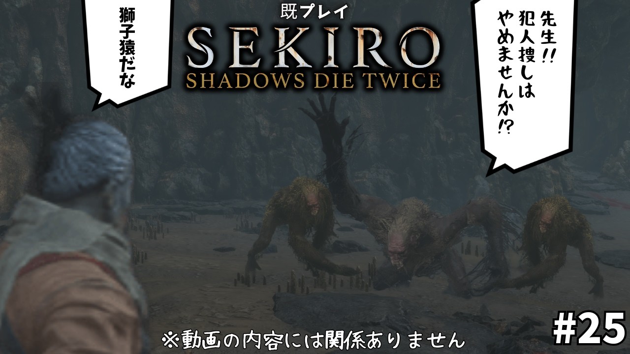 [既プレイSEKIRO] 「獅子猿廻戦　懐玉・玉折」編　#25