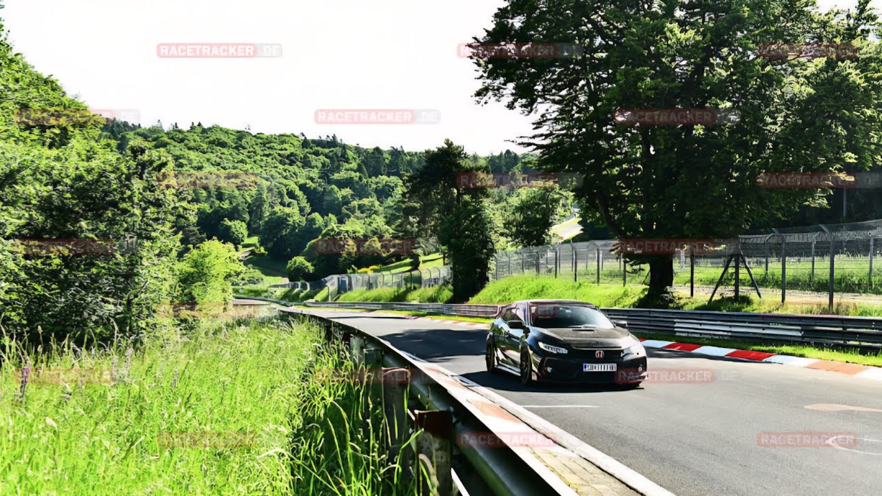 Nürburgring Honda Civic Type R fk8 part two