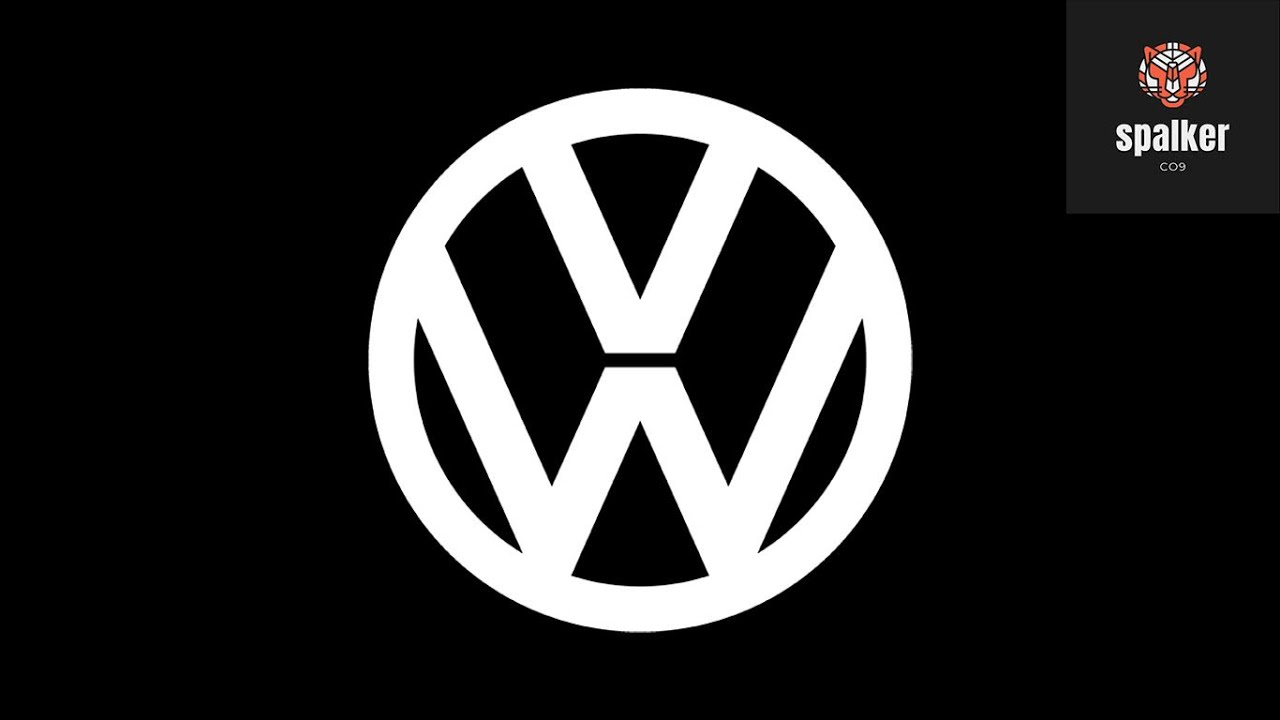 How To Draw Volkswagen Logo In Autocad very easy way