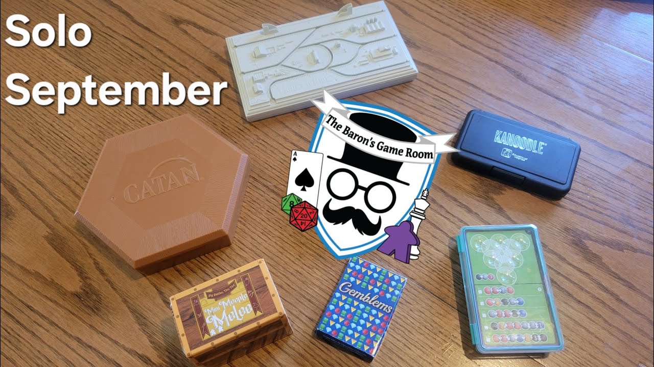 The Baron Talks About Solo Puzzle Games!