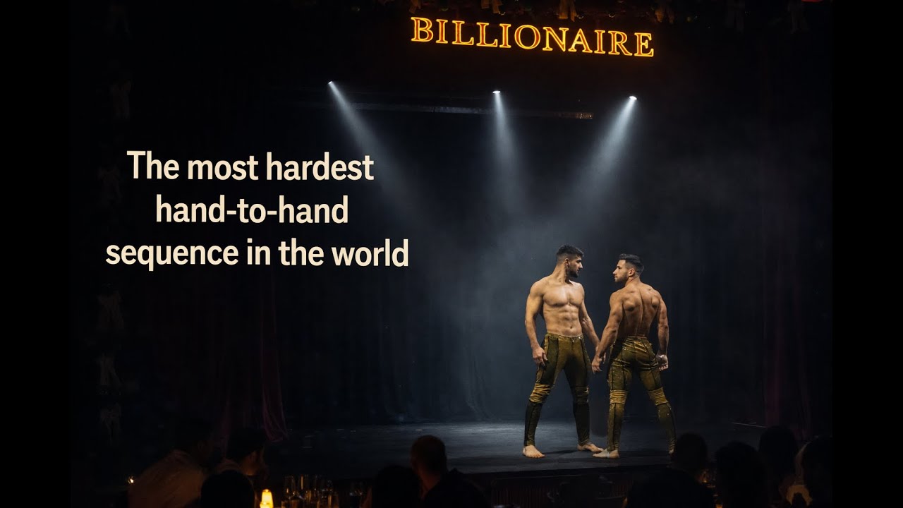 Most hard acrobatic routine | Live Performance at Billionaire Dubai 2024 | Ukrainians Bilak Brothers