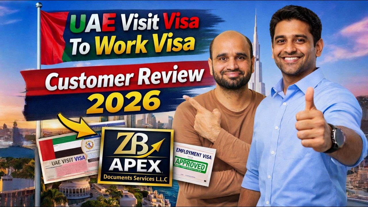 «Я получил рабочую визу в Дубай за 7 дней!» 🇦🇪 Отзыв клиента | ZB Apex Documents Services | 2026