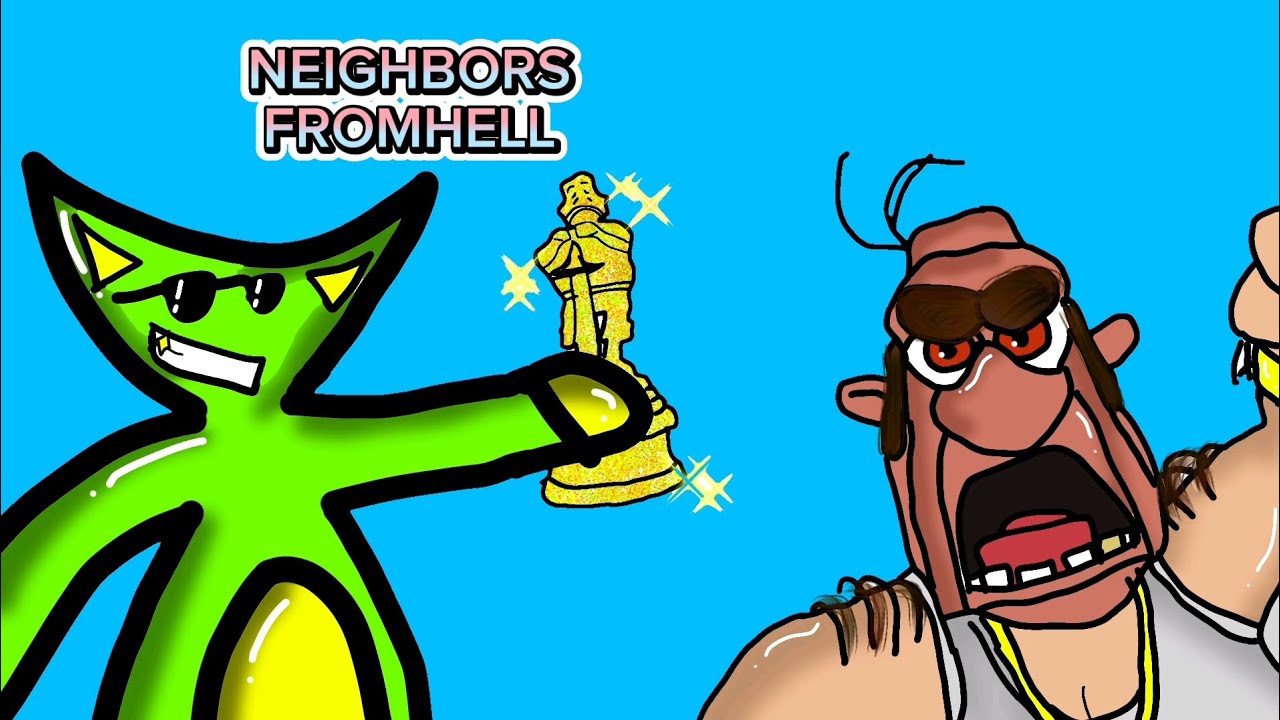 Финал игры Neighbors from hell
