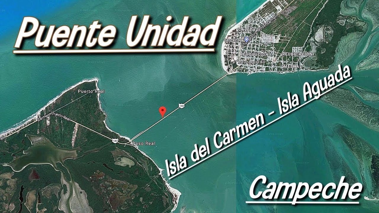 Puente Unidad, Isla del Carmen, Isla Aguada, Campeche, 2018