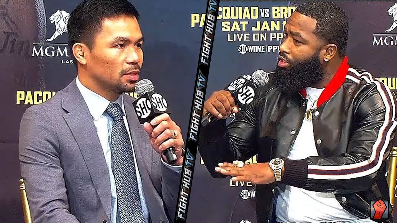 ADRIEN BRONER TELLS MANNY PACQUIAO 