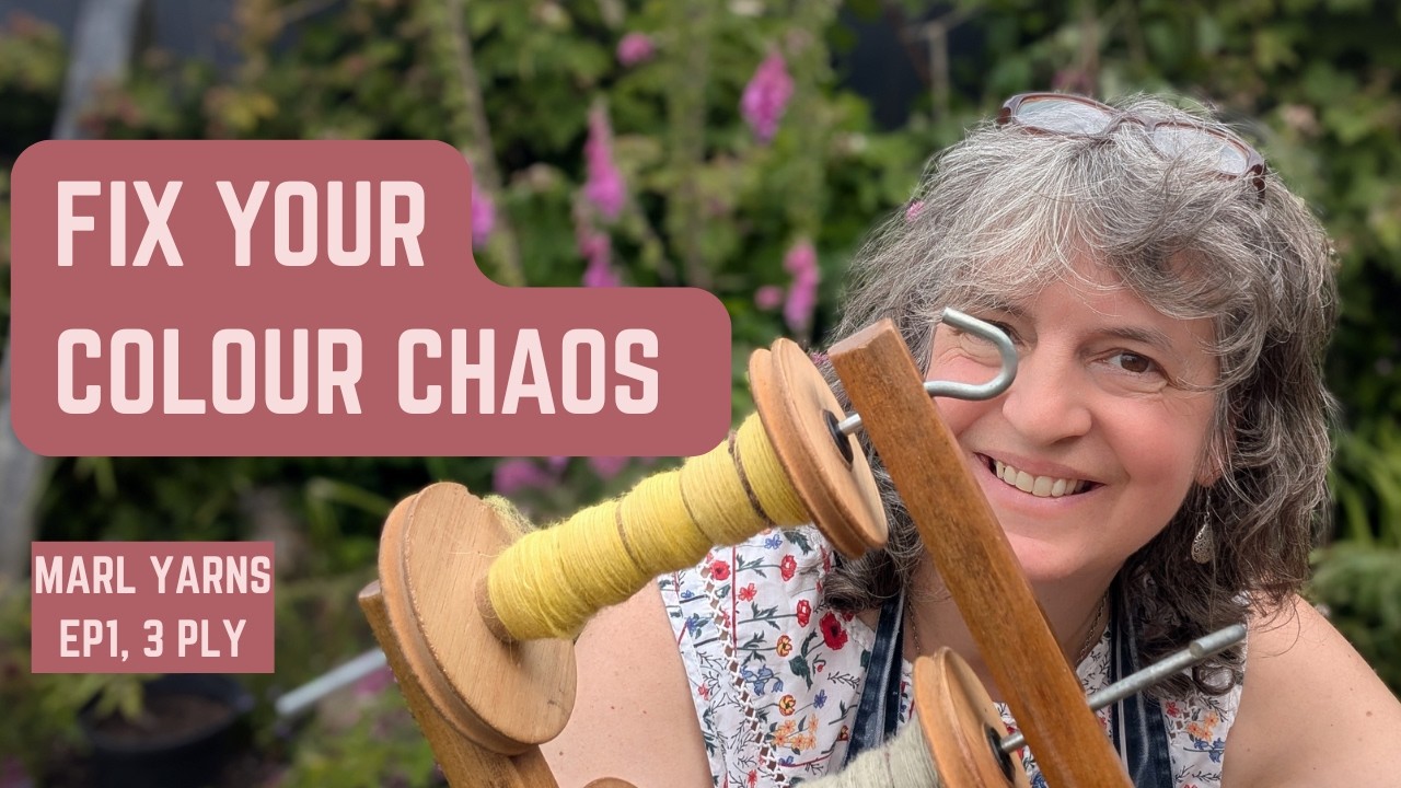 Turn Your Fibre Stash Into Beautiful Marl Yarn Every Time!