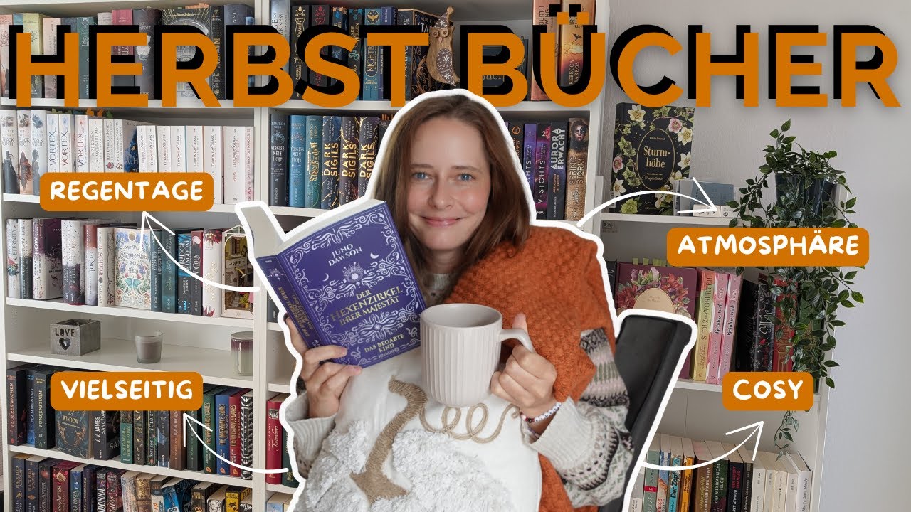 10 Herbstbuchempfehlungen 🍁 mit dem "Hello Autumn TAG" zum einkuscheln ☕️