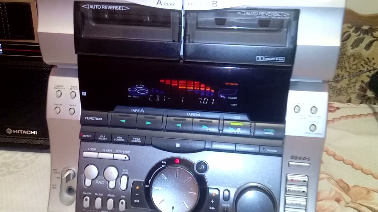 Sony - RX 88  after repair, exhange lasser & repair kassette mechanic